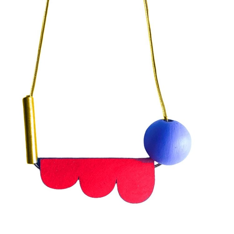 Bauhaus Cloud Necklace