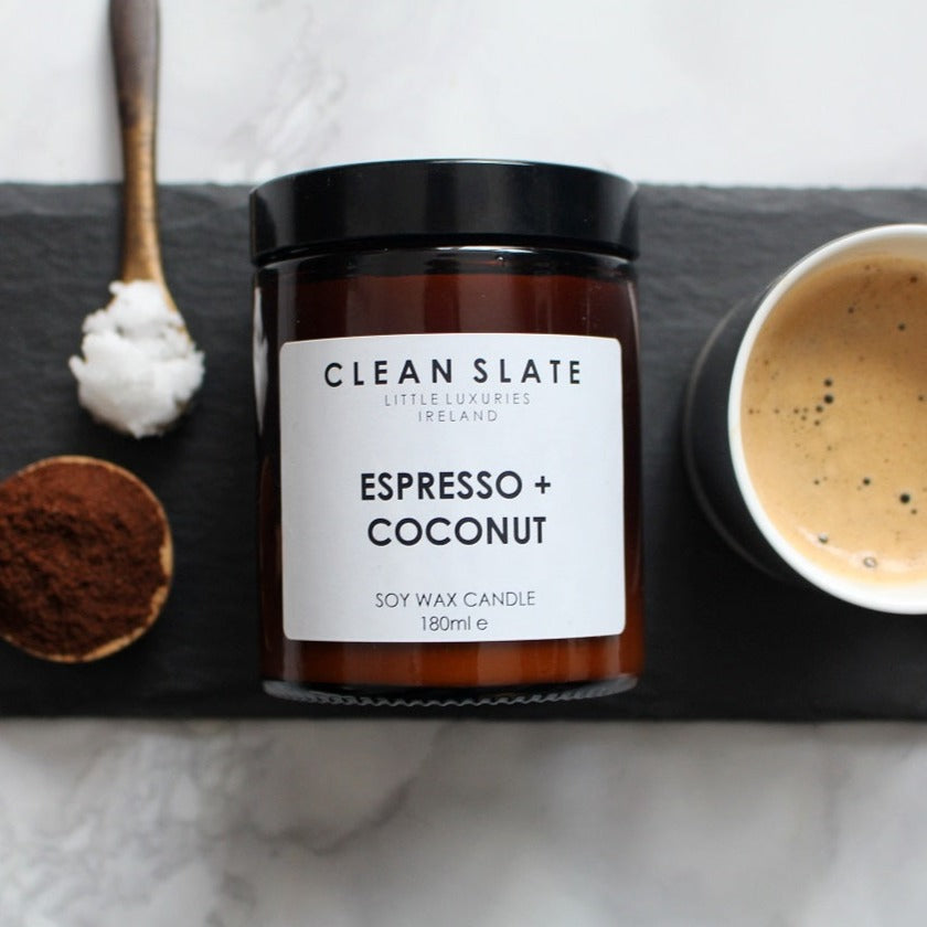Espresso + Coconut Candle 180ml