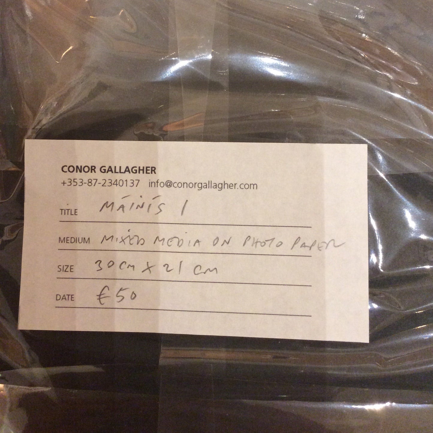 Máinís I 30cm x 21cm