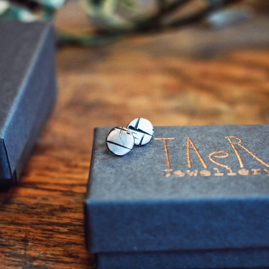 A Maze In Stud Earrings